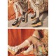 Modo Three Buckles Platform Shoes(Reservation/4 Colours/Low&High Platforms/Full Payment Without Shipping)